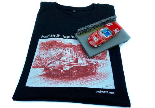 Pack Ferrari 246 SP + camiseta